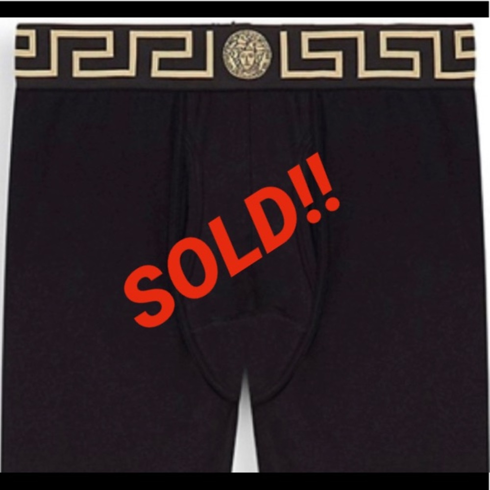 SOLD!! Versace
Cotton Stretch Long Johns